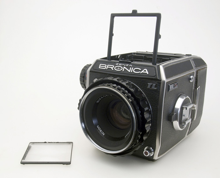 ブロニカ EC-TL レンズ付き 中判カメラ ZENZA BRONICA EC-TL 中判