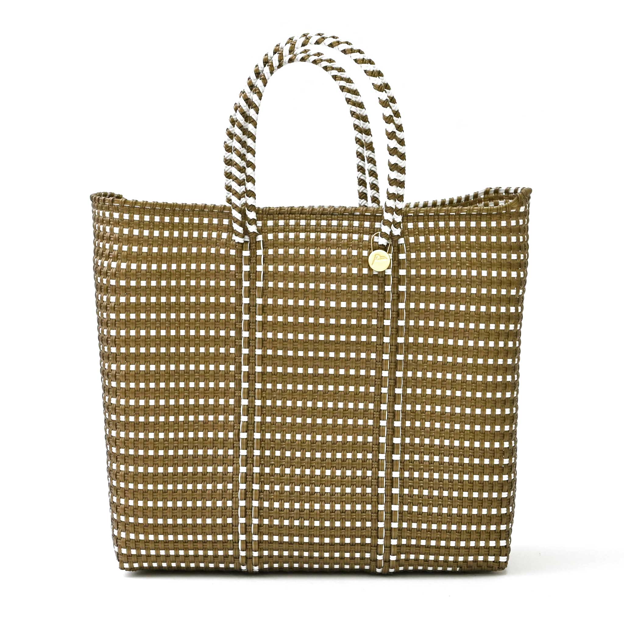 Letra/レトラ】 MERCADO メルカドバッグ MINI CHECK M