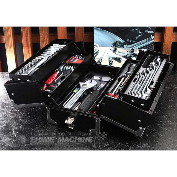 メーカー直送品] TONE 整備用工具セット ツールセット 差込角9.5mm 61