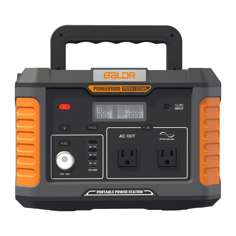 BALDR PIONEER1000W ポータブル電源 大容量 ポータブルバッテリー