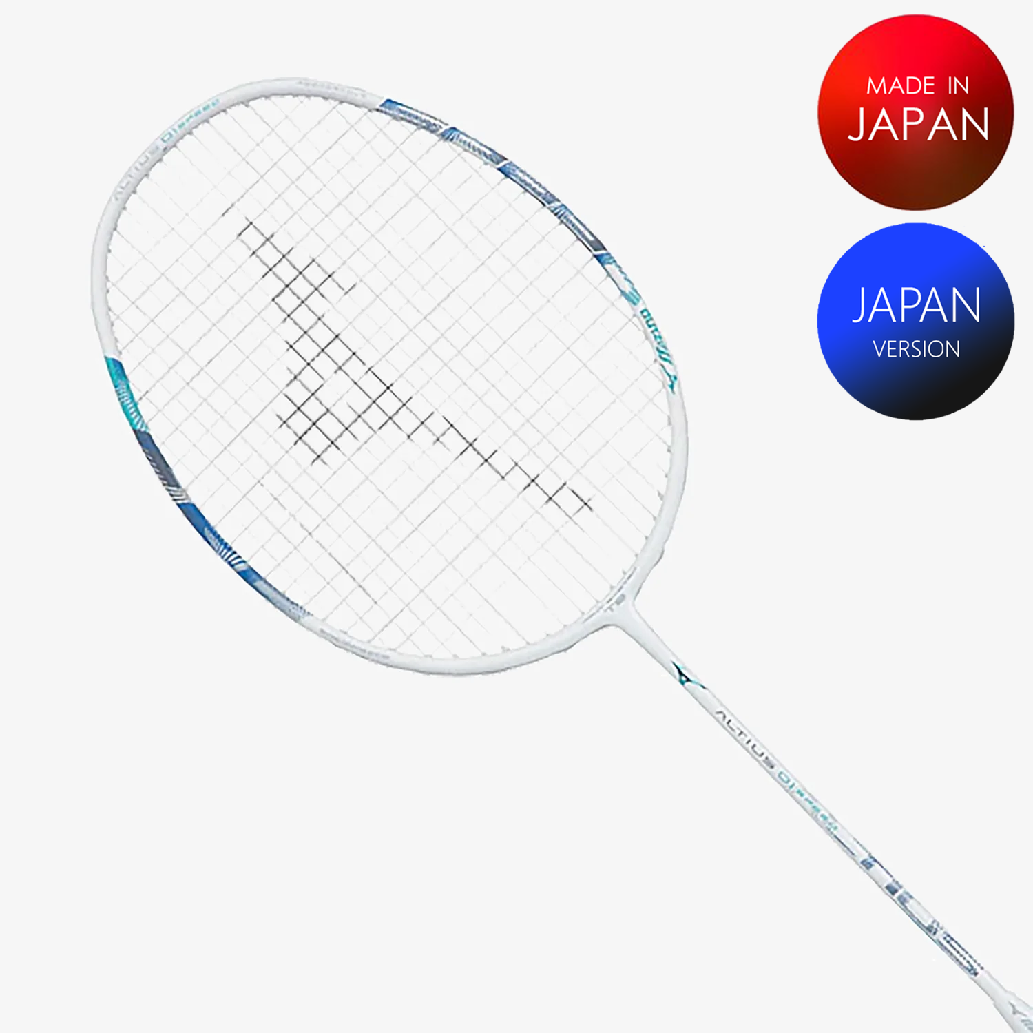 Mizuno Altius 01 Speed (White/Blue) - JoyBadminton