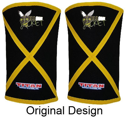 Titan Yellow Jacket Knee Sleeves – StrongArm Sport