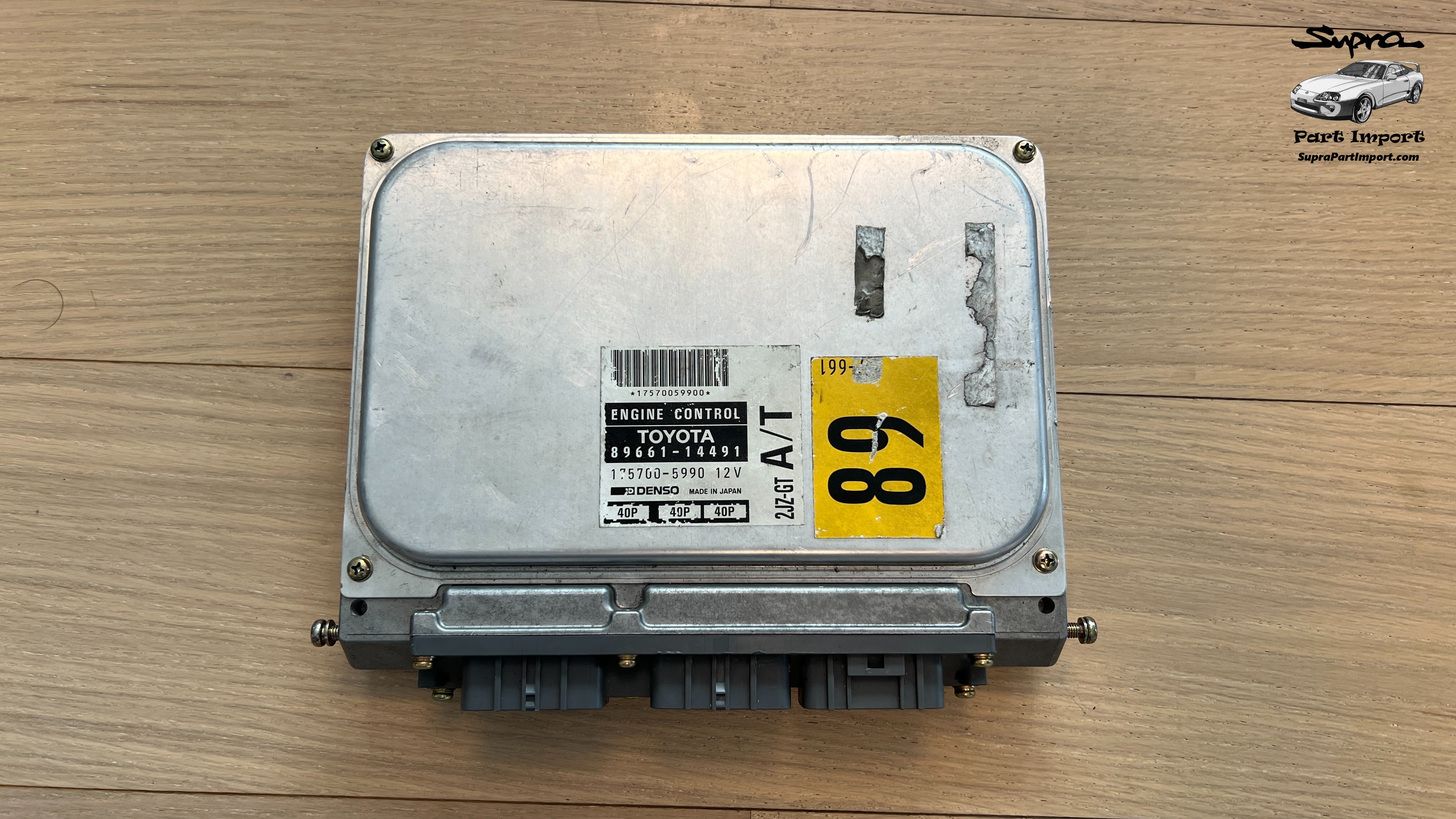 JZA80/MK4 Supra Genuine OEM 2JZ-GTE A/T ECU (89661-14491) – Supra