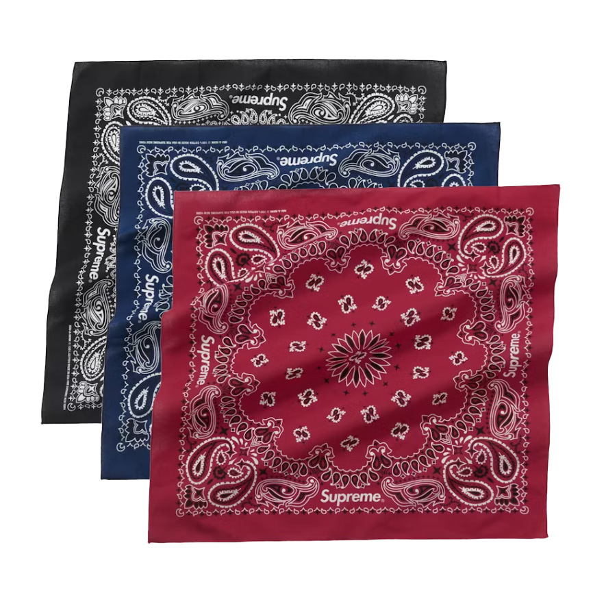Supreme Hav-A-Hank Bandanas (3 Pack) SS24 | Senikersku