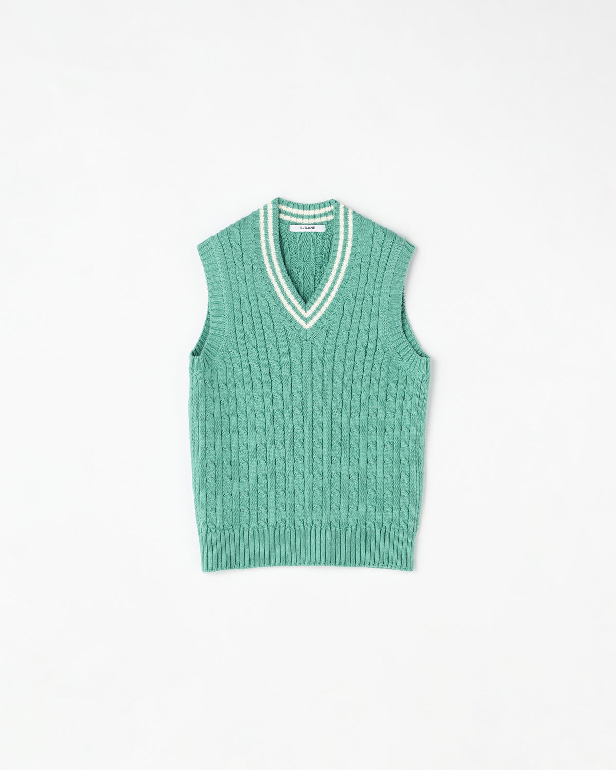 UNISEX】5Gチルデン コットン×ポリエステル Vネックベスト SL9S-834 OUTLET