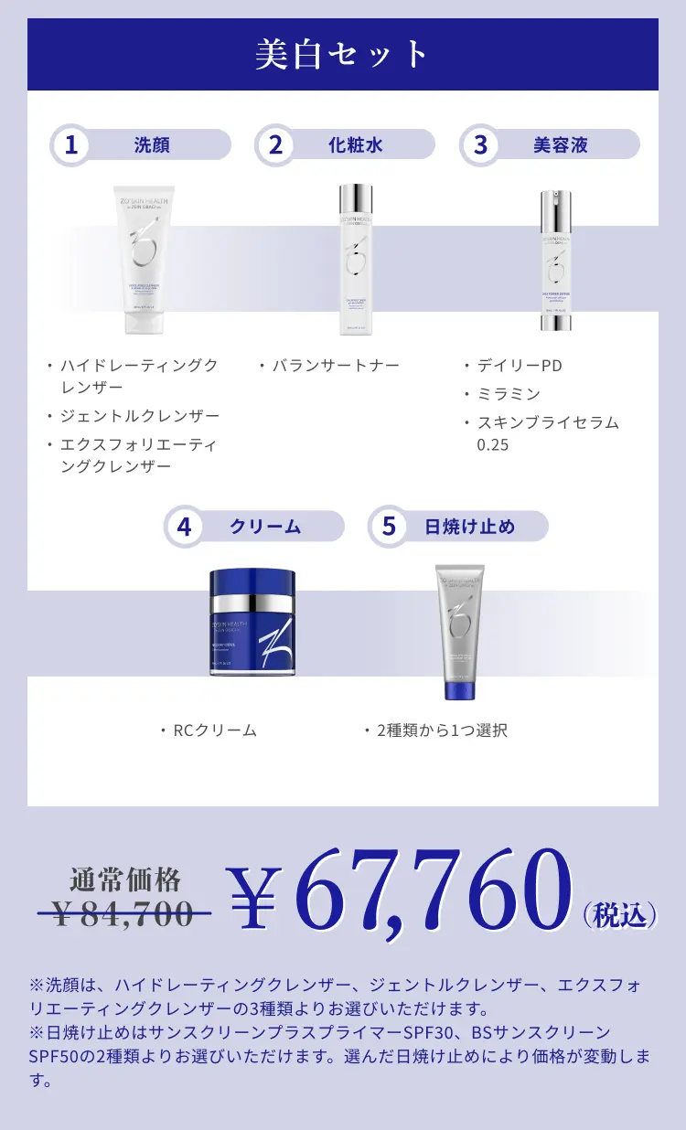 自宅で医療レベルのスキンケアを医師と始める肌改革 ZO SKIN HEALTH