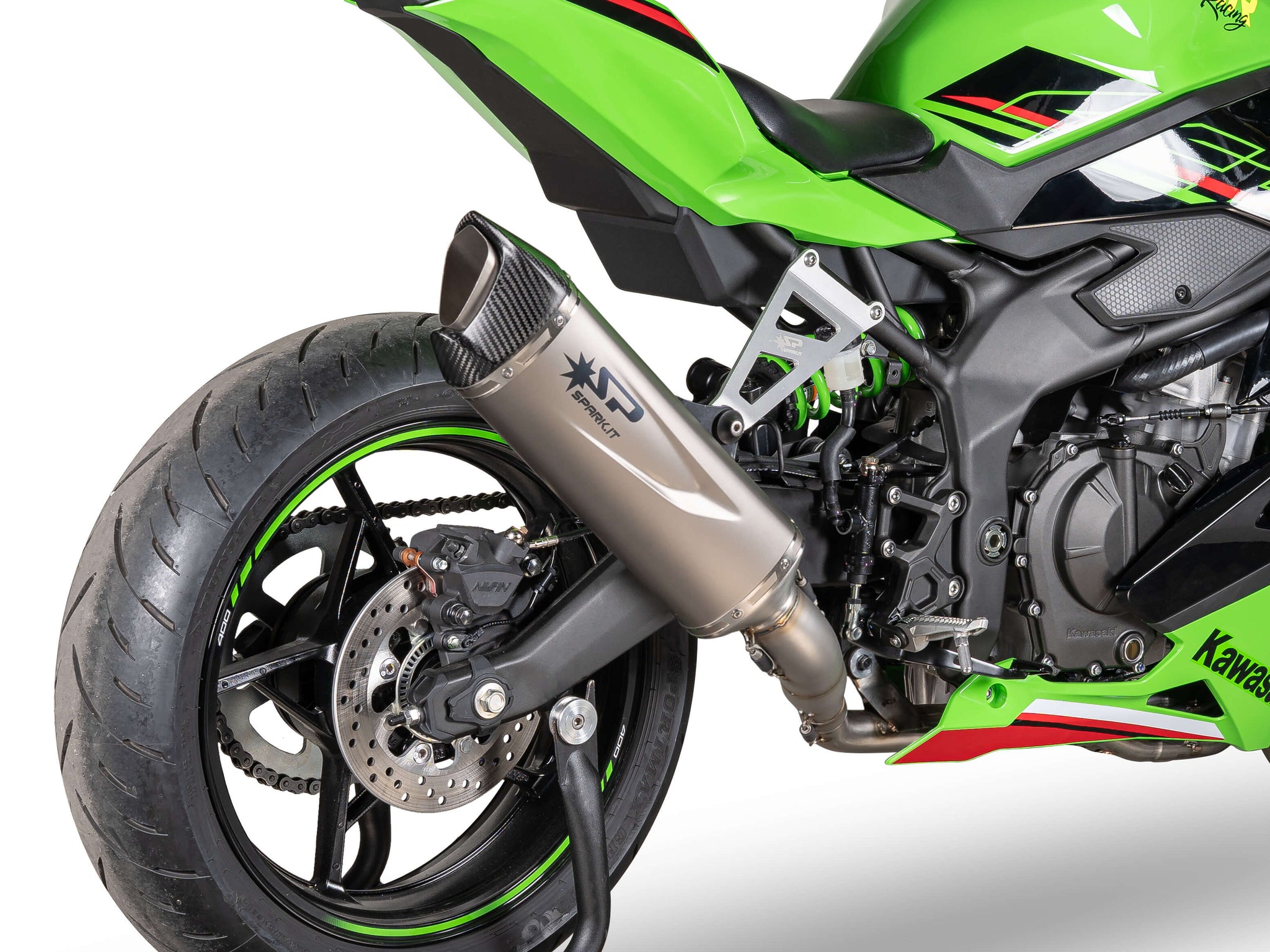 SPARK Kawasaki ZX-4RR Titanium Street Exhaust System – 2Wheels Hero
