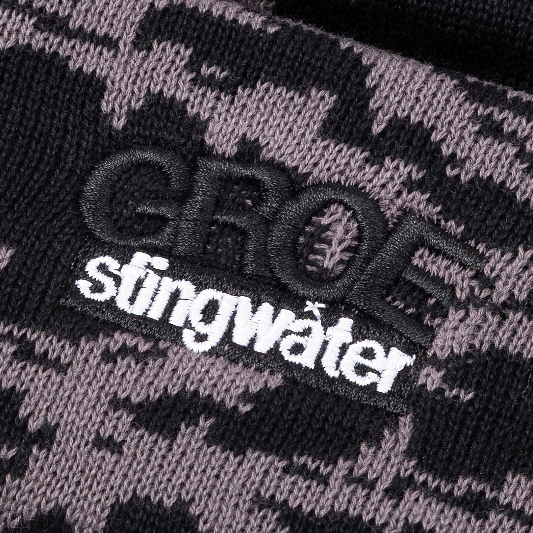 STINGWATER（スティングウォーター）| THOM BEANIE / BLACK/GRAY