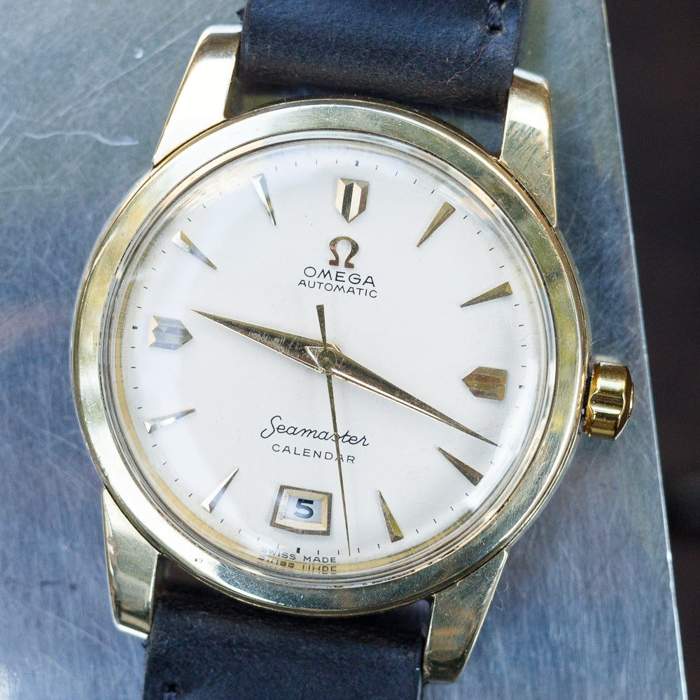 OMEGA Seamaster CALENDAR Ref.2757 No Luminous Bumper – TIMEANAGRAM