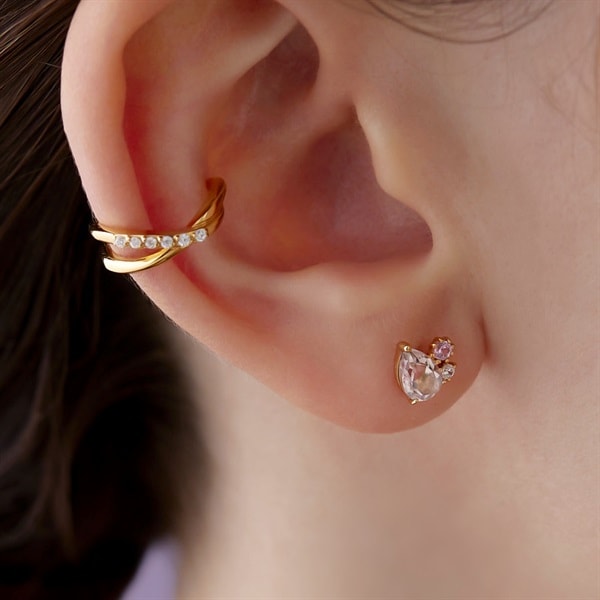 シルバー イヤーカフ＆ピアスセット | 112334151903 | 【公式】4