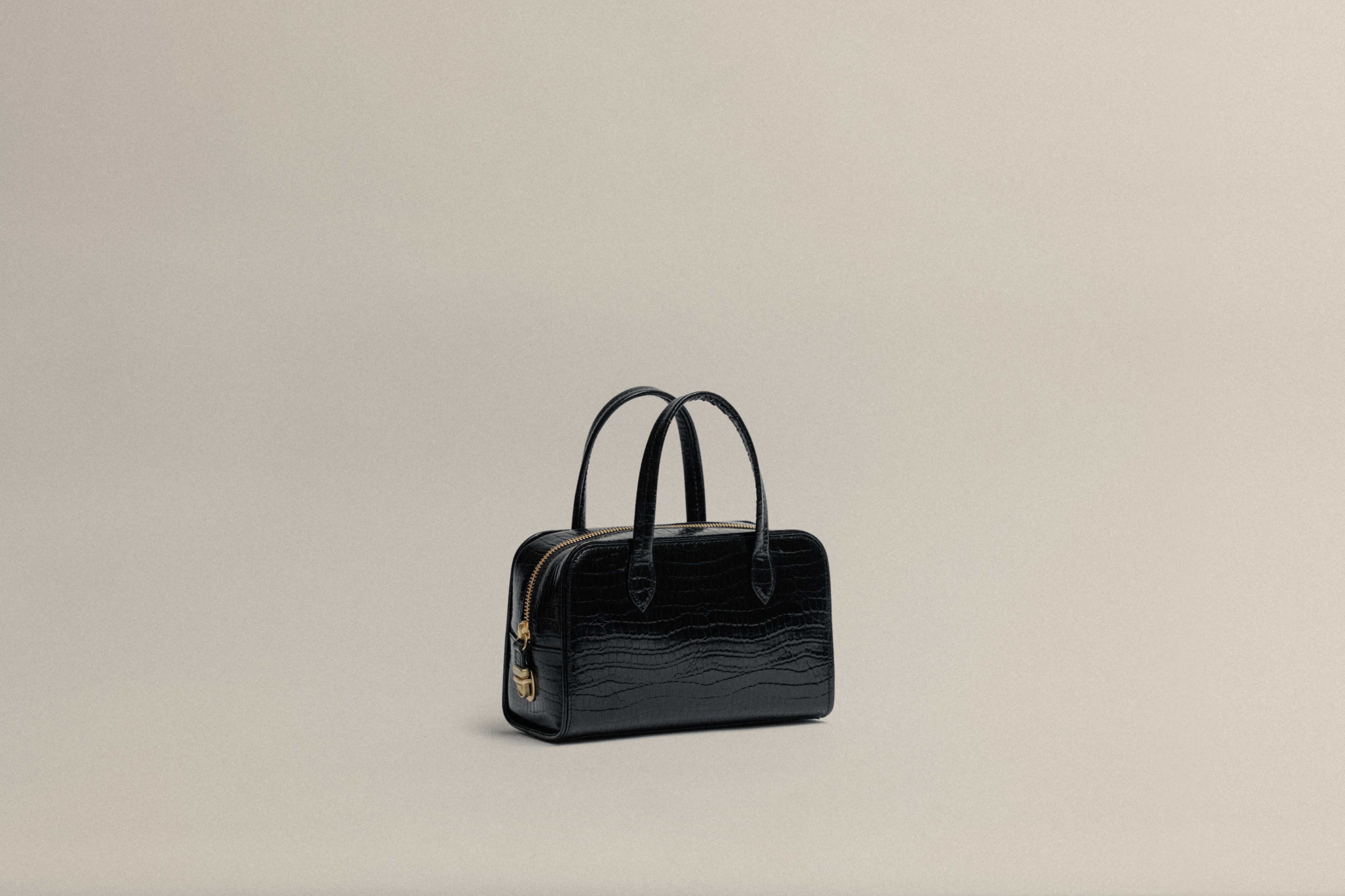 SAC LOQUET MINI CROCO BLACK – TOUT Y EST JP