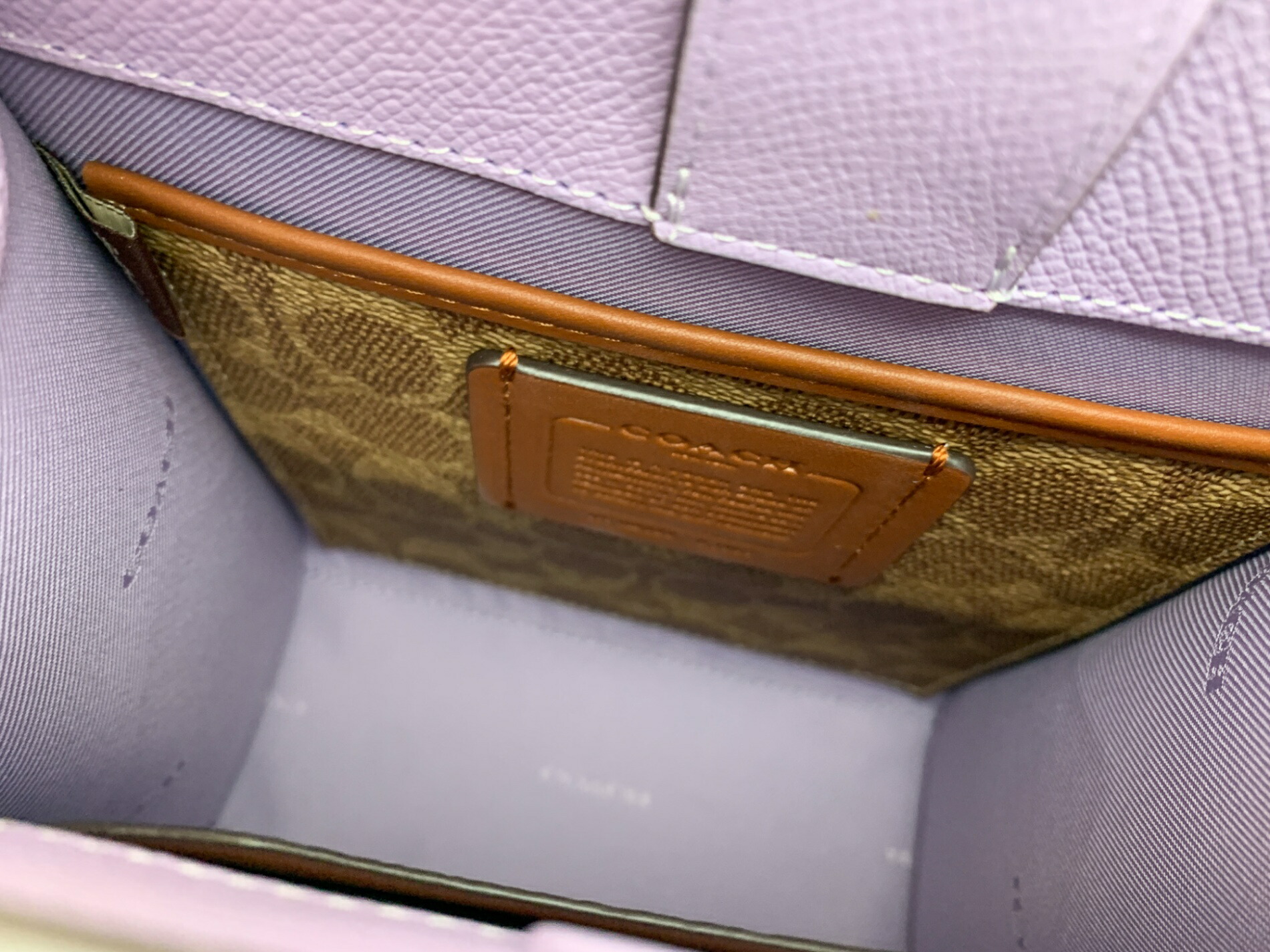 楽天市場】COACH コーチ トート16 シグネチャーキャンバス ディテール