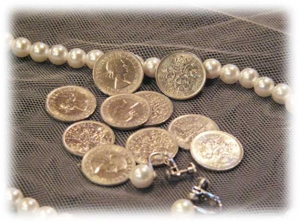 楽天市場】【本物保障】 幸福の6ペンス コイン ハッピー ウェディング