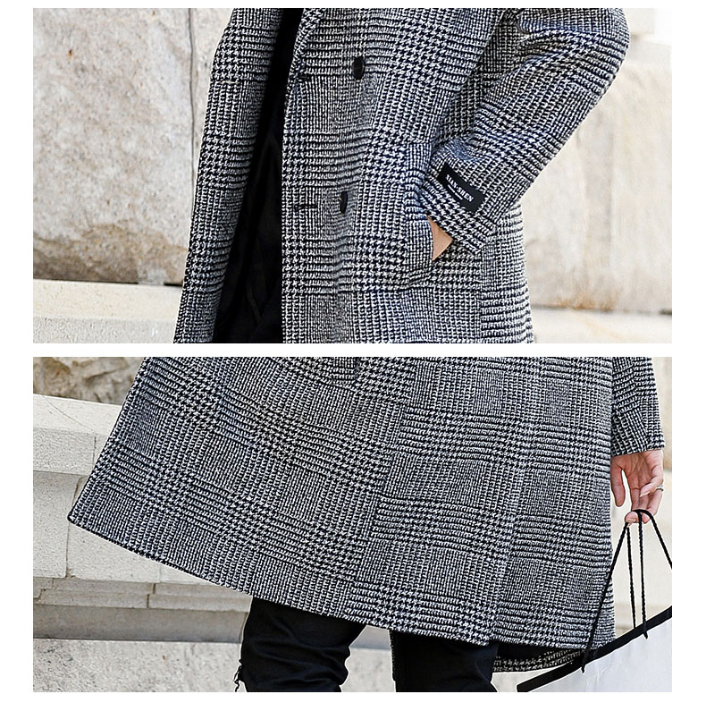 楽天市場】チェスターコート メンズ コート 千鳥格子 チェック柄