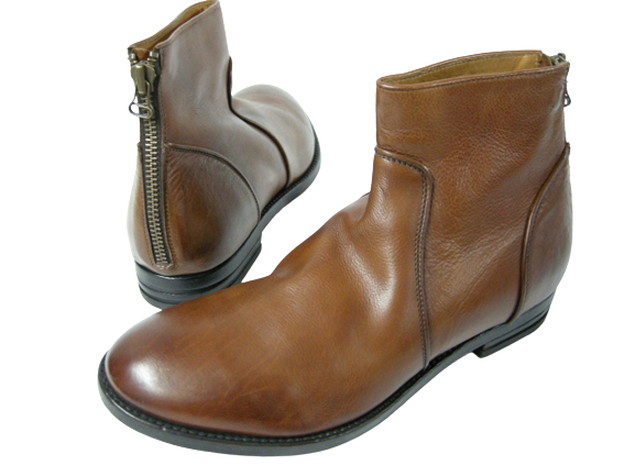 楽天市場】【BUTTERO/ブッテロ/ビンテージ加工/バックジップブーツ