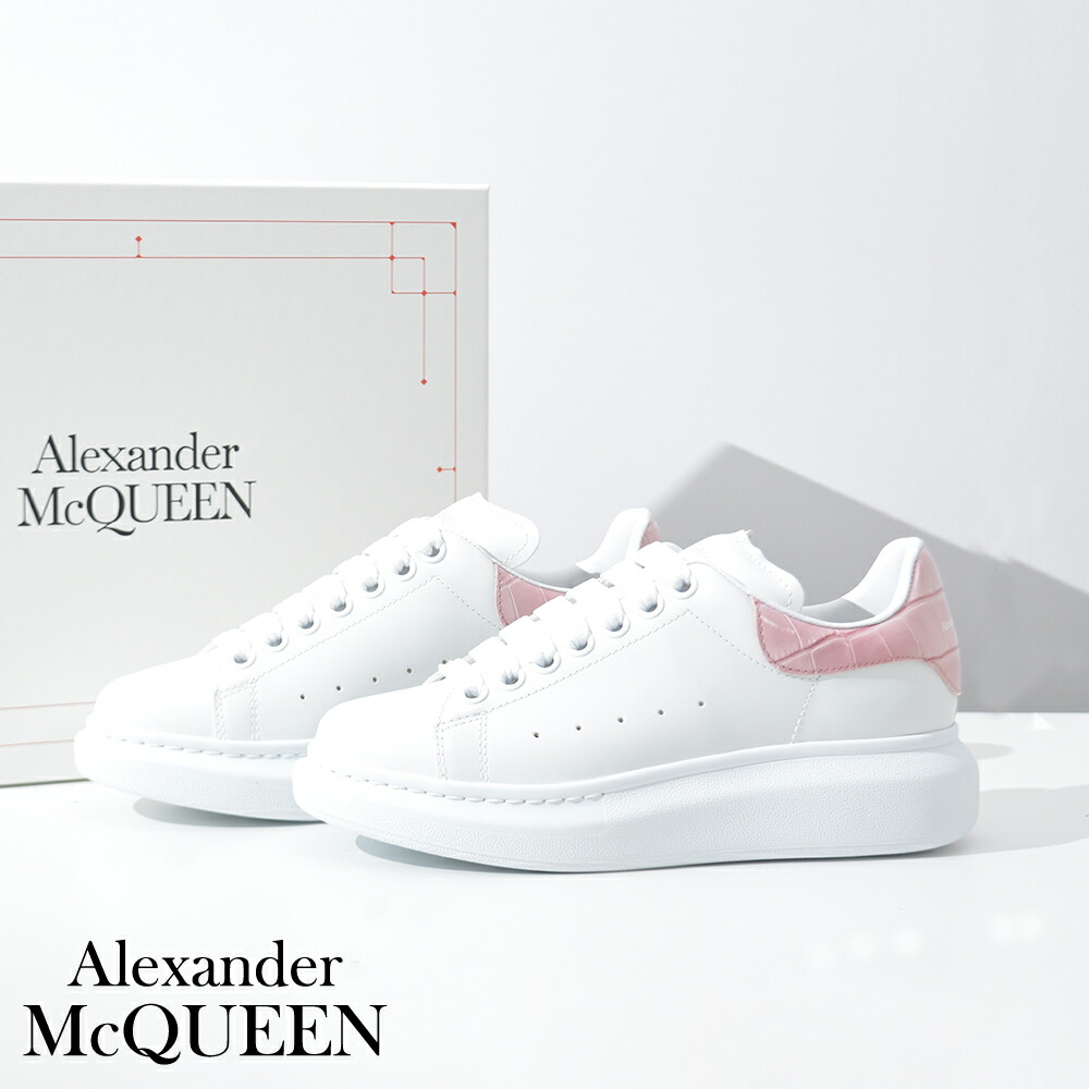 楽天市場】ALEXANDER McQUEEN スニーカー カーフレザー ホワイト 白