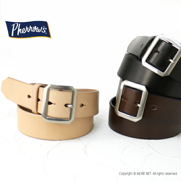 楽天市場】ポイントUP_フェローズ PHERROW'S ベンズレザーベルト 40mm