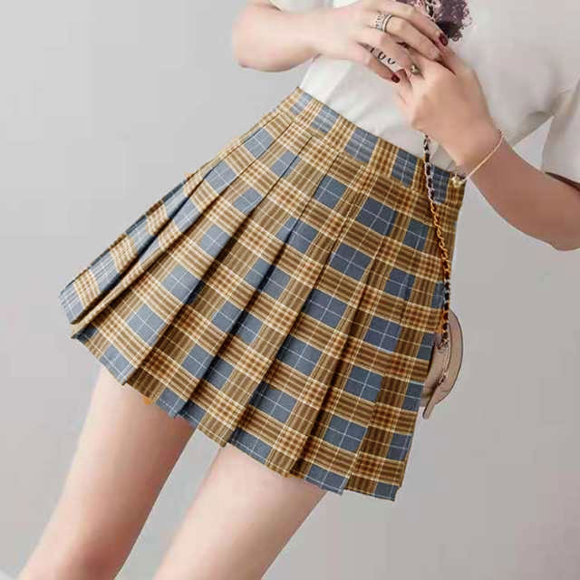 楽天市場】送料無料スクールスカート 制服スカート チェック柄