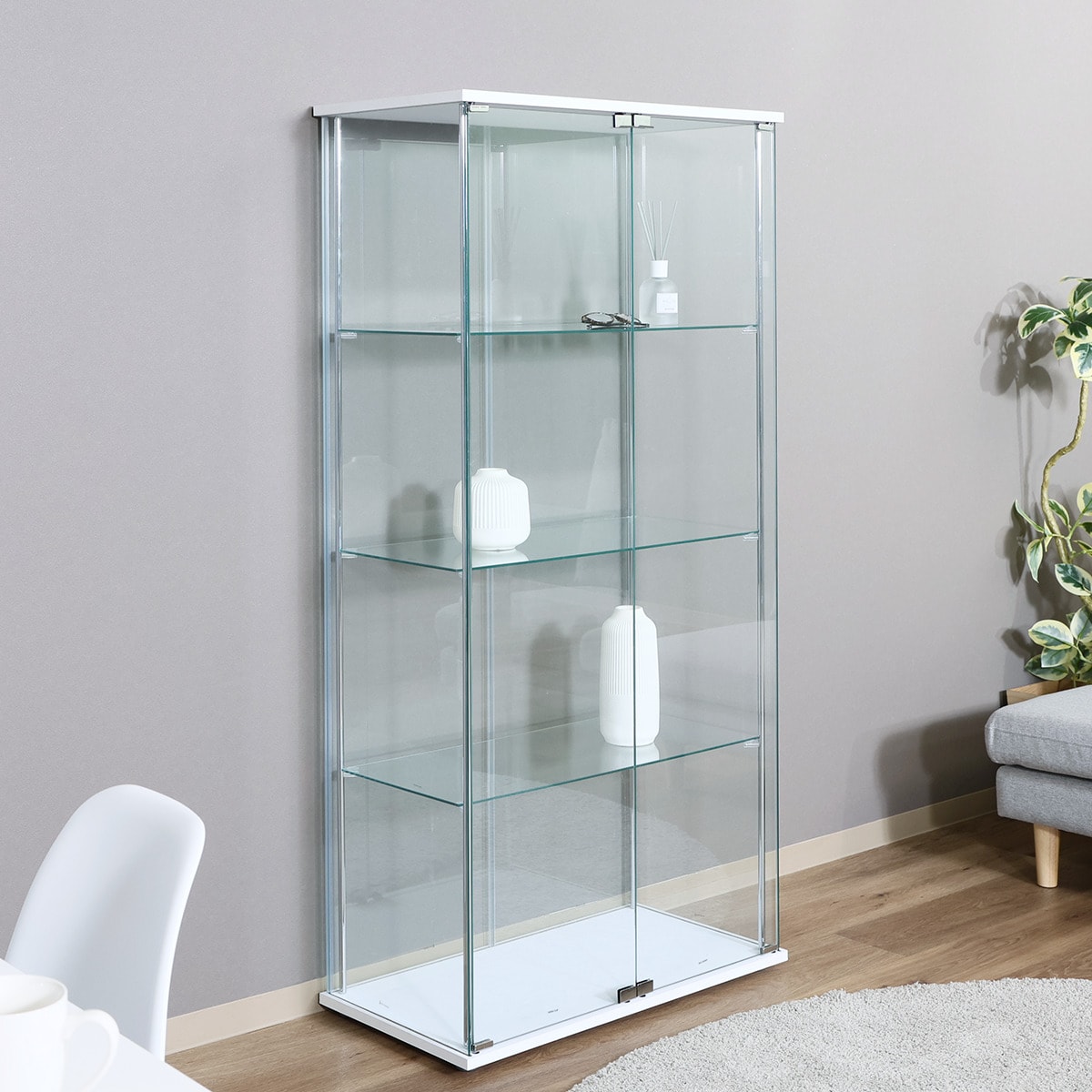 楽天市場】ガラスディスプレイケース (クリアタイプ)【メーカー直送