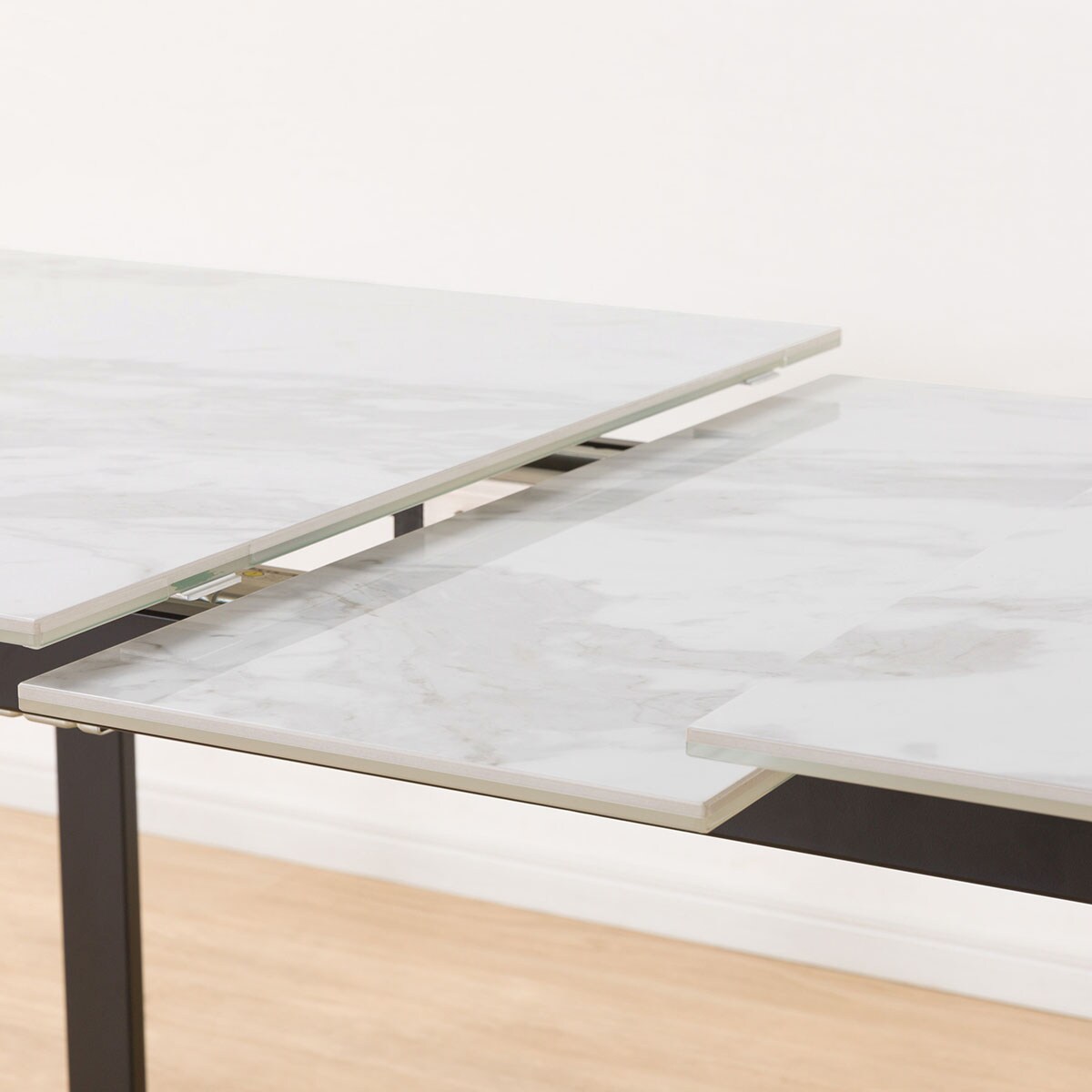 楽天市場】[幅149 (伸長時179) cm] セラミックEXT伸長式ダイニング