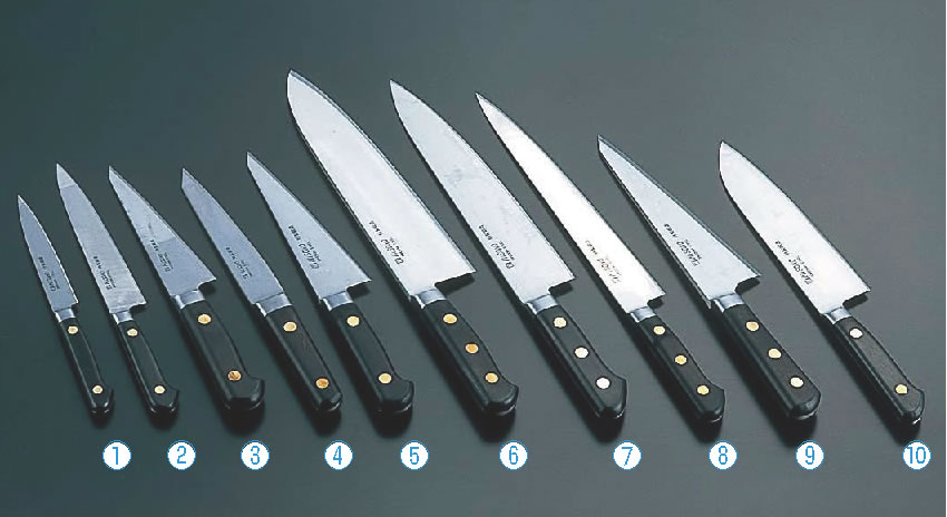 Misono EU カーボン鋼 洋出刃(鳥魚庖丁) 165mm No.150 (包丁) 価格比較