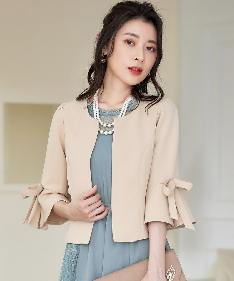 楽天市場】ボレロ パーティーボレロ ジャケット ショートジャケット