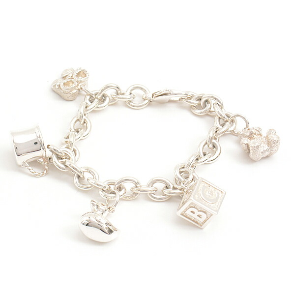 楽天市場】ティファニー ブレスレット レディース マルチ 5チャーム