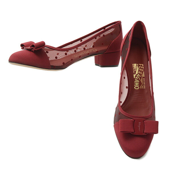 楽天市場】フェラガモ 靴 レディース リボンモチーフ ローヒール