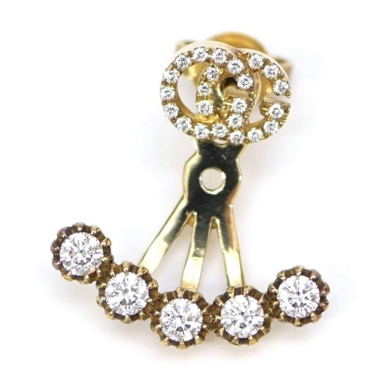 楽天市場】グッチ GUCCI ピアス 片耳用 シングル GGランニング