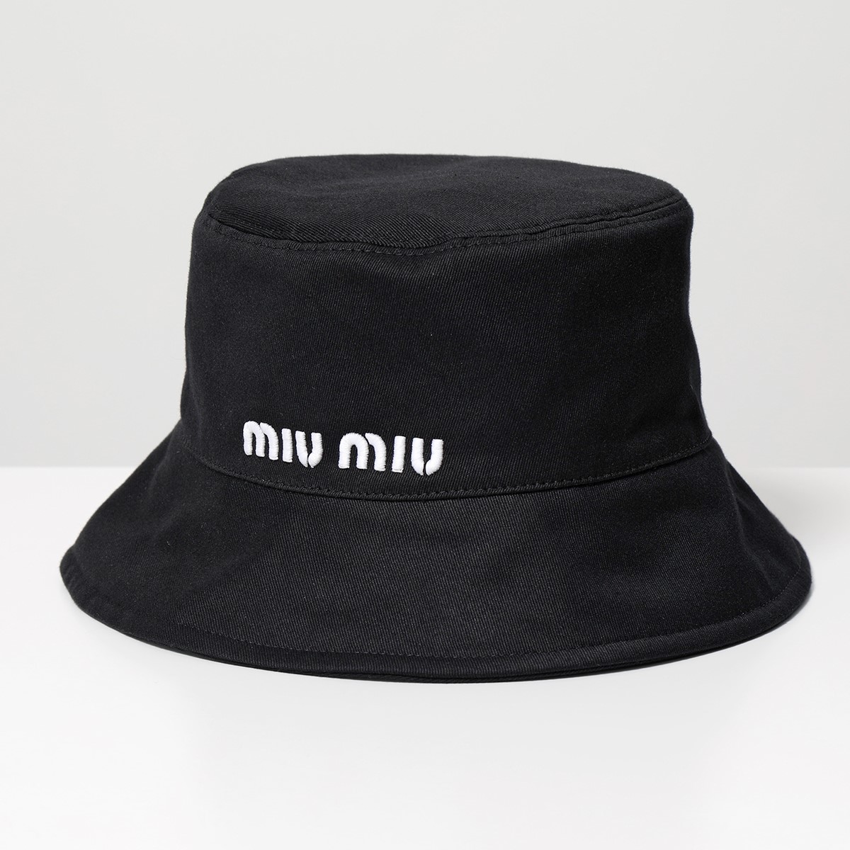 楽天市場】MIUMIU ミュウミュウ バケットハット 5HC196 2DOQ
