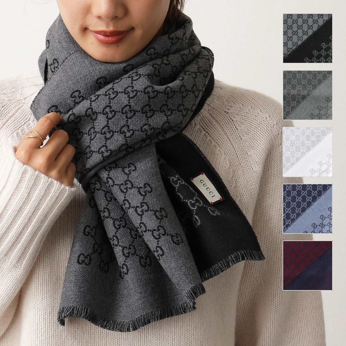 楽天市場】GUCCI グッチ 391246 4G200 SU SOGI 33X175 カラー5色