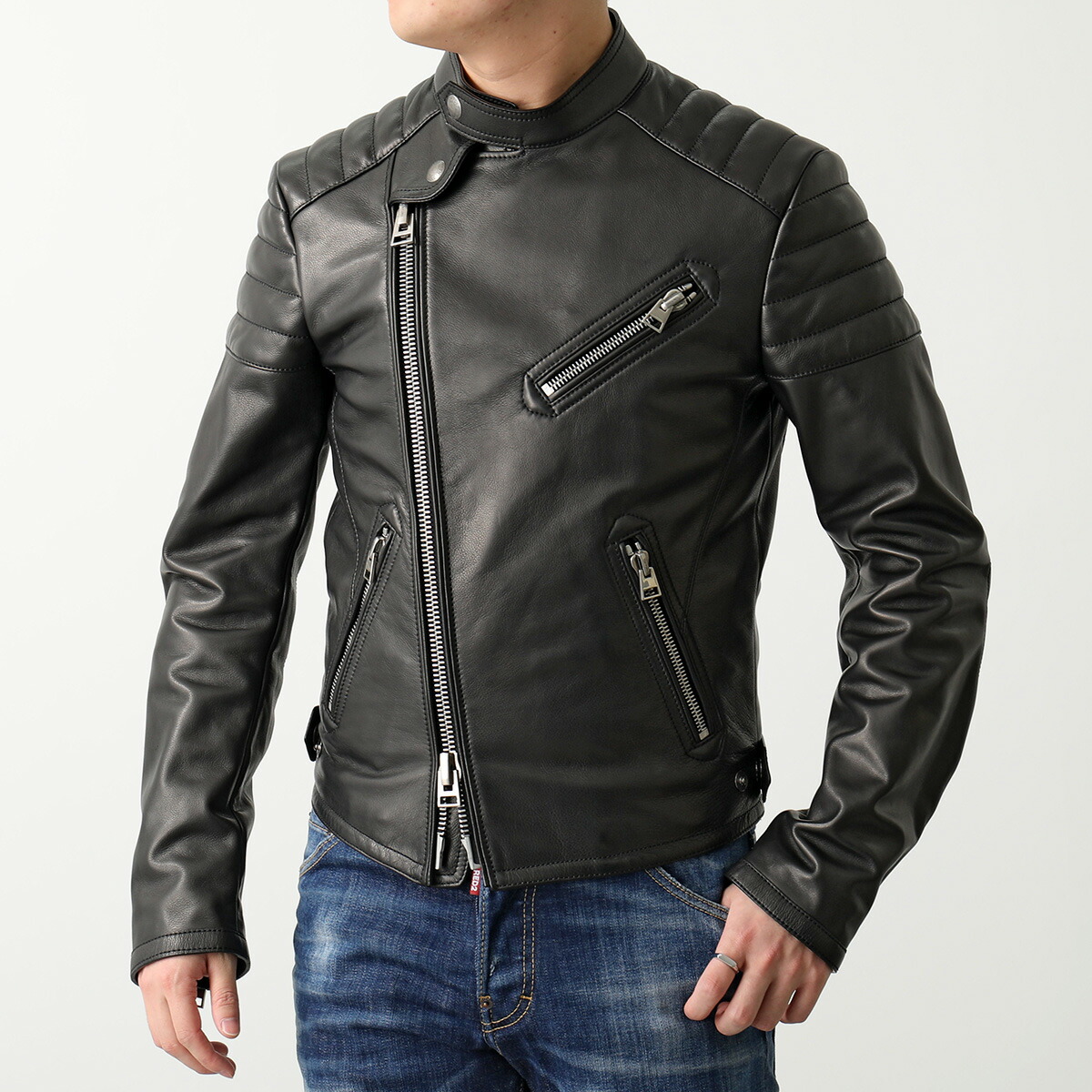 楽天市場】TOM FORD トムフォード ライダースジャケット TFL624 BA451