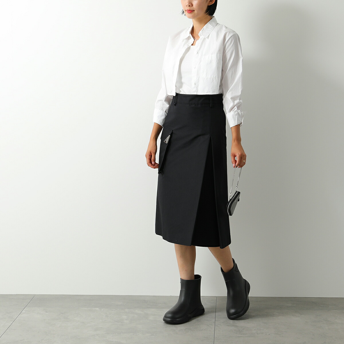 楽天市場】PRADA プラダ レインブーツ 2TE184 3LKD レディース