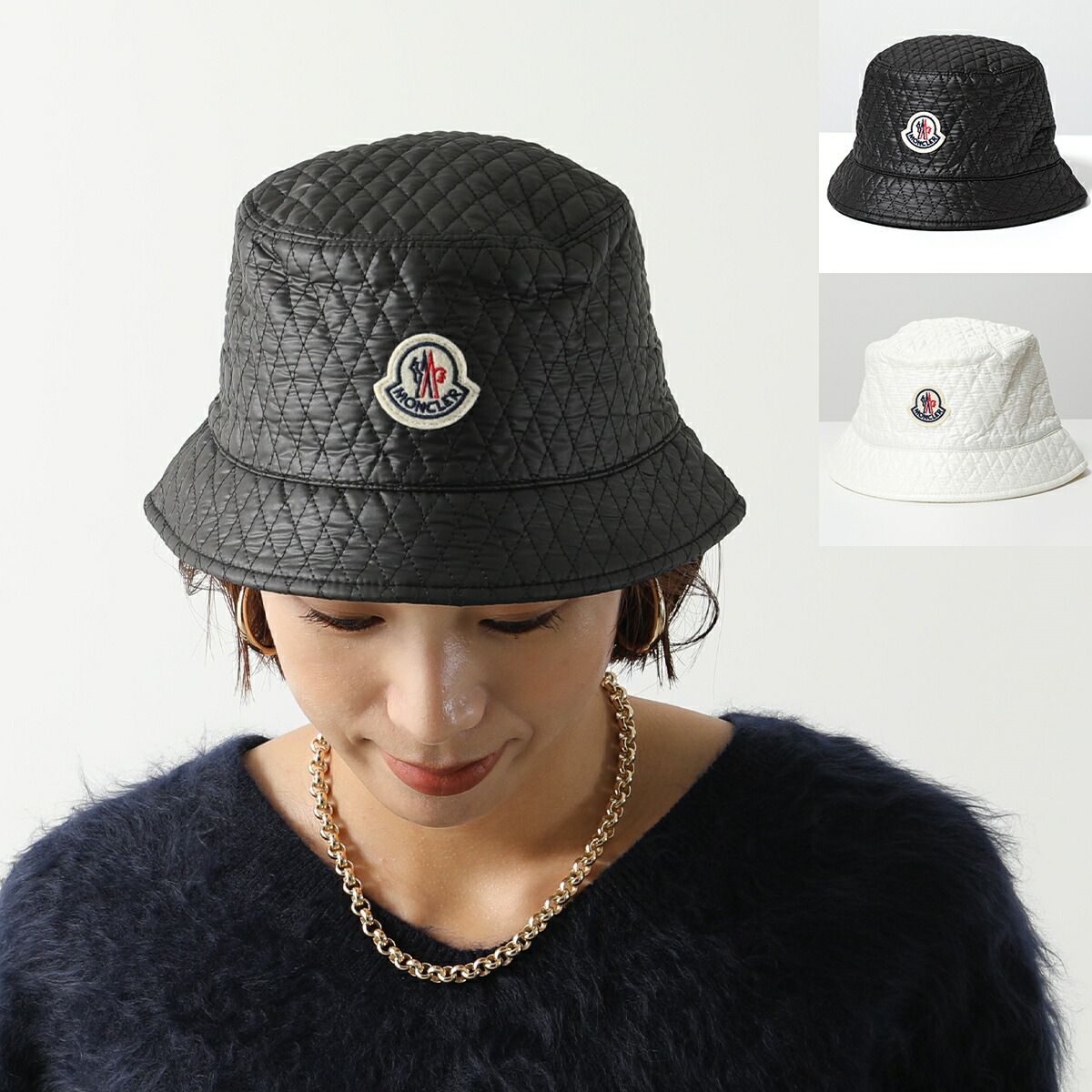 楽天市場】MONCLER モンクレール バケットハット 3B00027 788K4