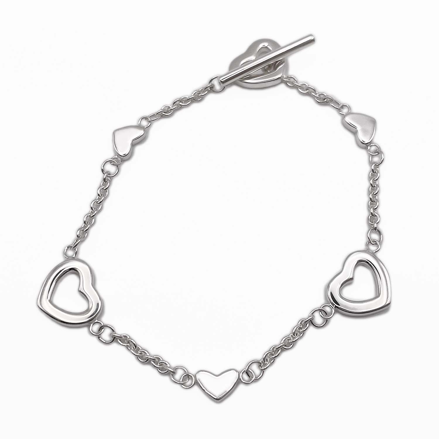 楽天市場】ティファニー ハートリンク ブレスレットの通販