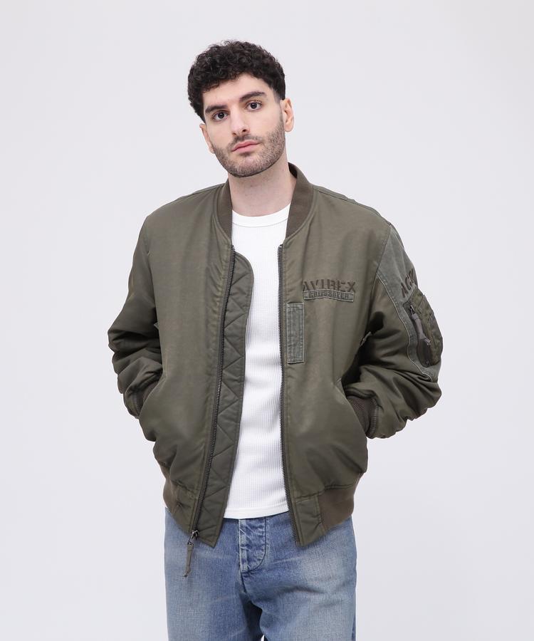 楽天市場】タイムセール｜AVIREX 公式通販｜《CROSSOVER》FADED MA-1