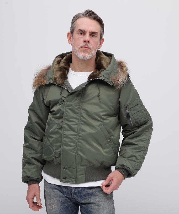 楽天市場】AVIREX 公式通販｜N-2B COMMERCIAL REAL FUR/N-2B