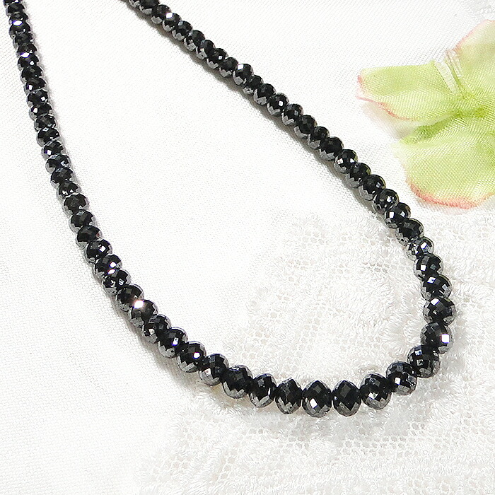 楽天市場】Pt850【50.0ct】ブラックダイヤモンド ネックレスプラチナ