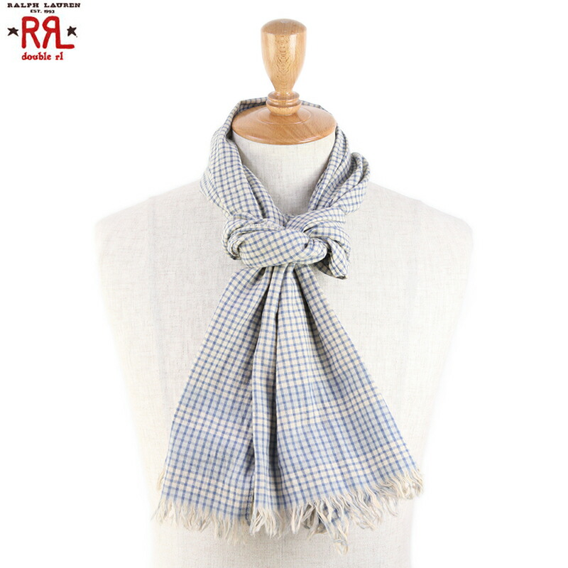 楽天市場】RRL (double RL) Cotton Scarf ダブルアールエル スカーフ