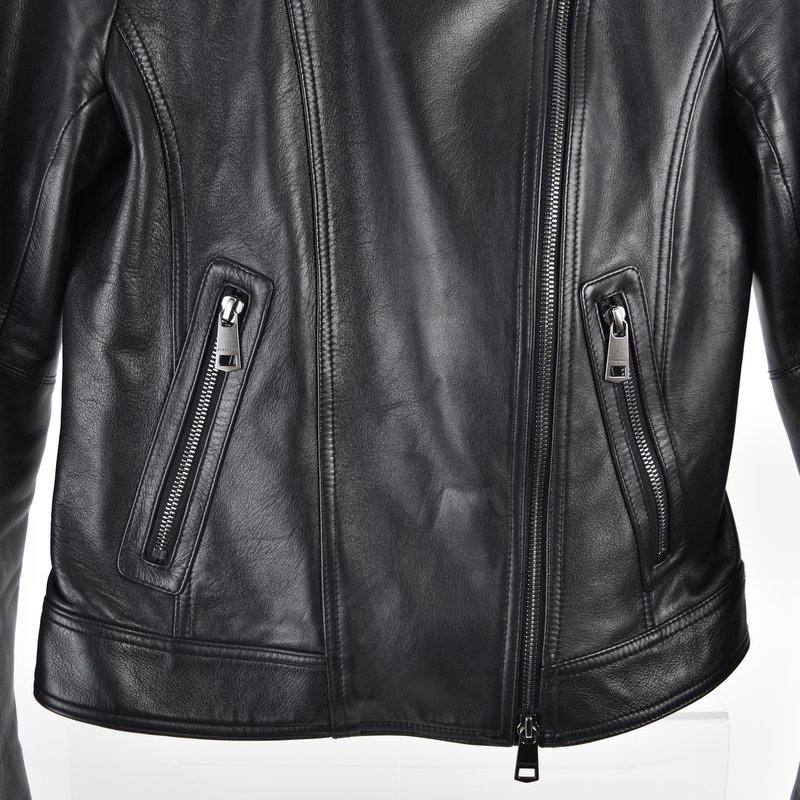 楽天市場】バーバリー ロンドン レザー ライダースジャケット ブラック