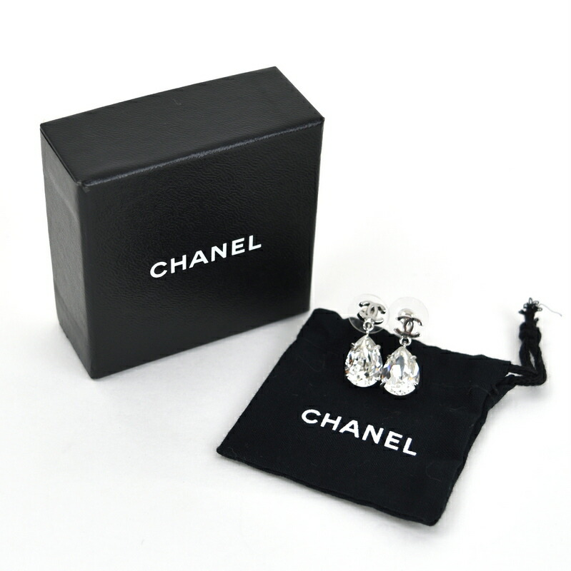 楽天市場】シャネル ピアス レディース ティアドロップモチーフ ココ