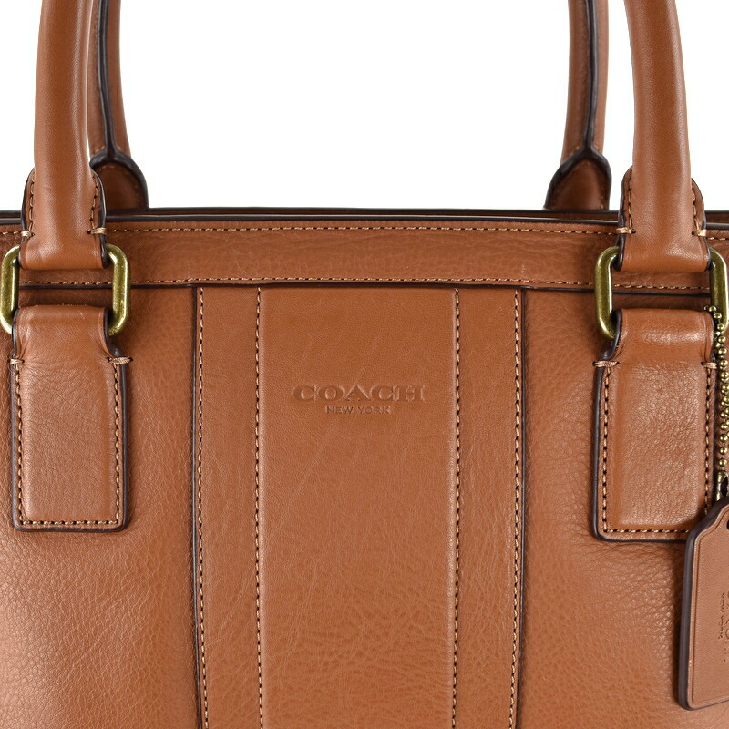 楽天市場】コーチ 縦型 2WAYトート 斜め掛け 手提げ ブラウン レザー