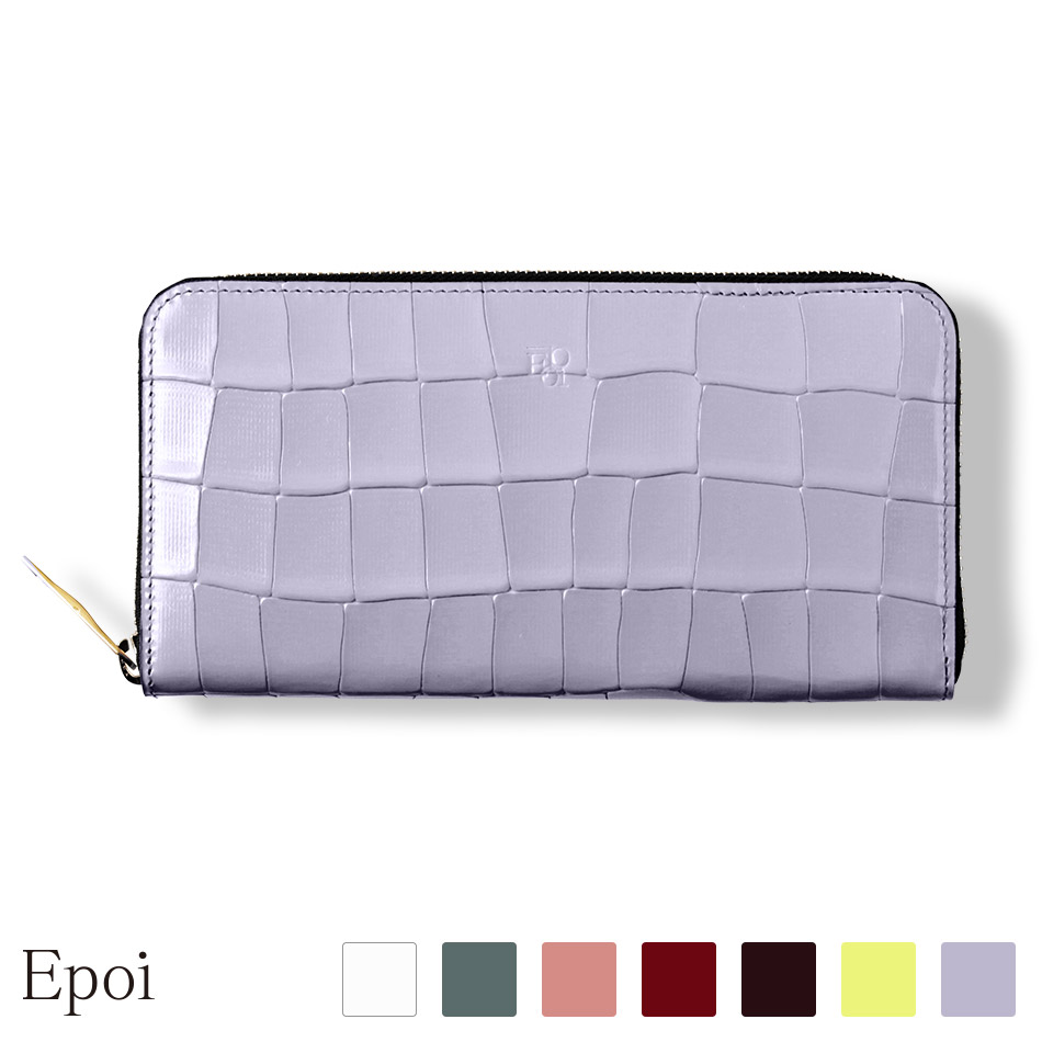 楽天市場】【Epoi】 エポイ Tile タイル ラウンドファスナー長財布