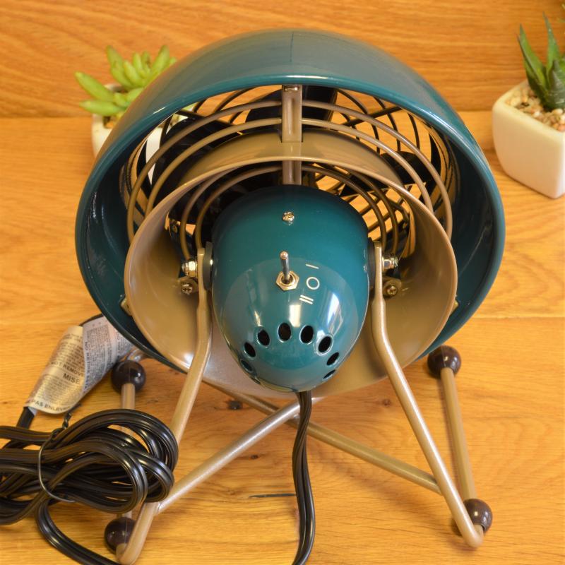 楽天市場】卓上扇風機 レトロ ボルネード サーキュレーター ミニ