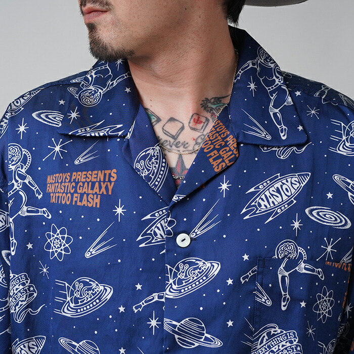 楽天市場】NT × TATTOO STUDIO YAMADA「GALAXY TATTOO FLASH OPEN L/S
