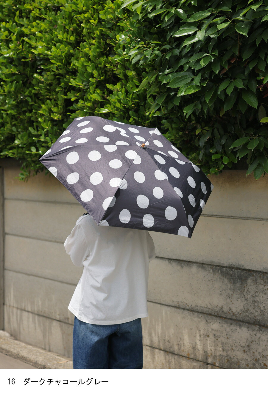楽天市場】ポイント10倍！2月25日20時〜3月26日10時 晴雨兼用 ドット柄