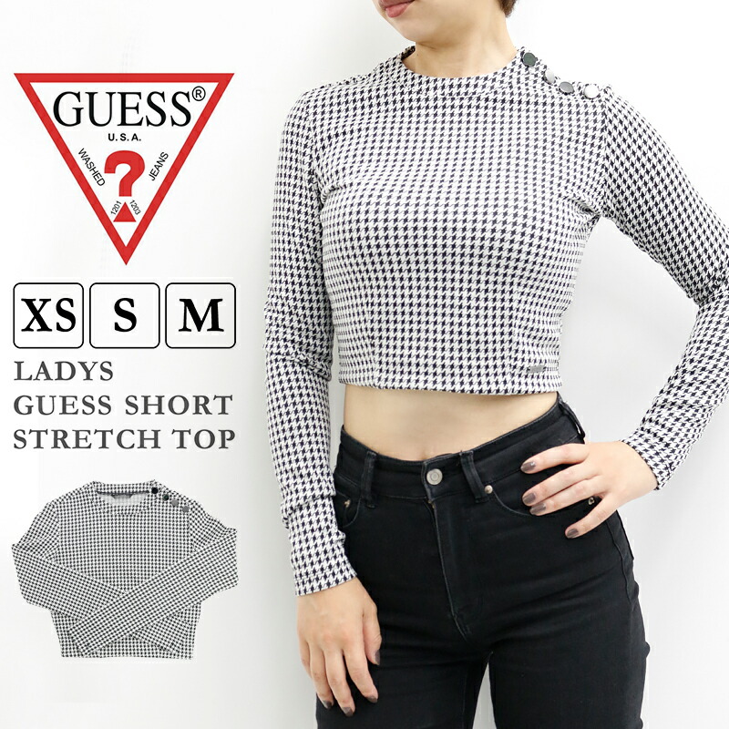 楽天市場】ゲス レディース トップス カジュアル GUESS W62P04K4JP0