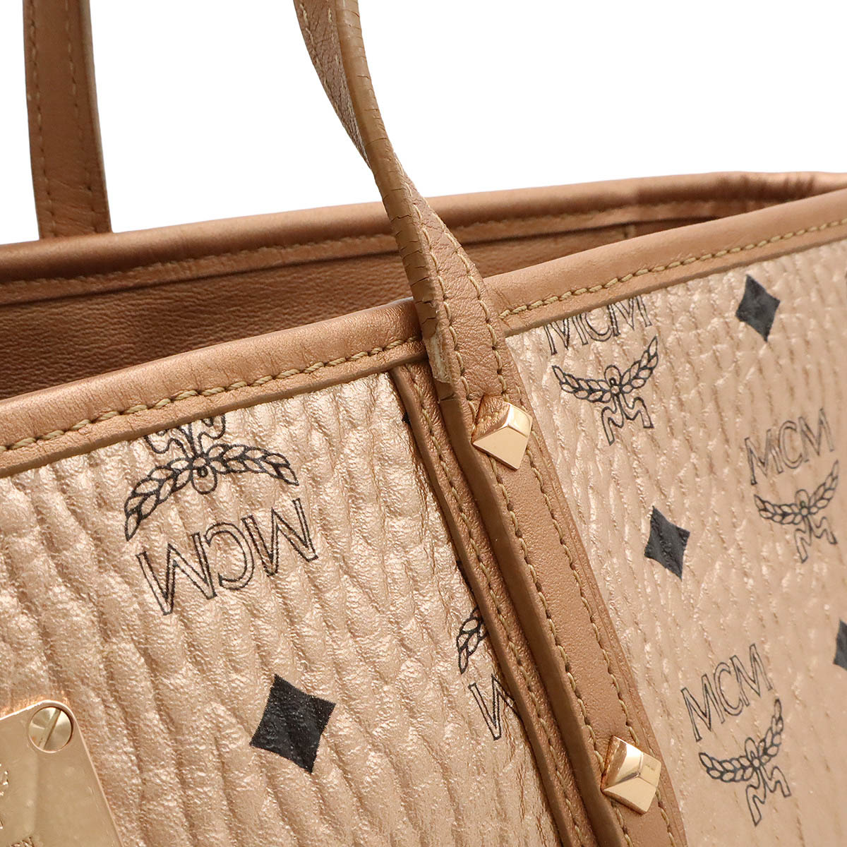 楽天市場】MCM エムシーエム ヴィセトス ロゴグラム トートバッグ