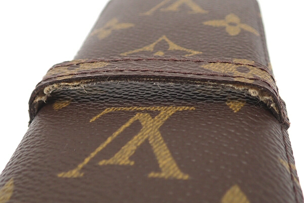 楽天市場】LOUIS VUITTON ルイ ヴィトン モノグラム エテュイ スティロ