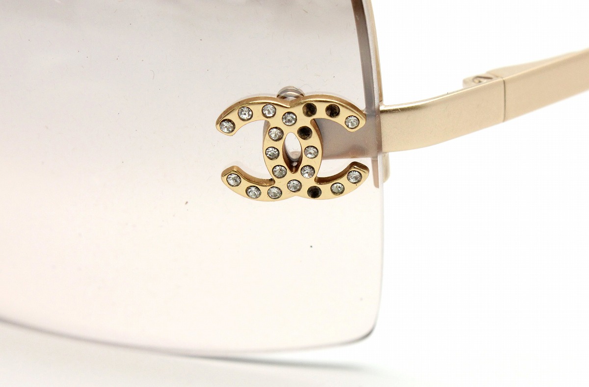 楽天市場】CHANEL シャネル サングラス ココマーク グレー